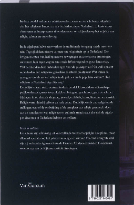 Religie in hedendaags Nederland achterkant
