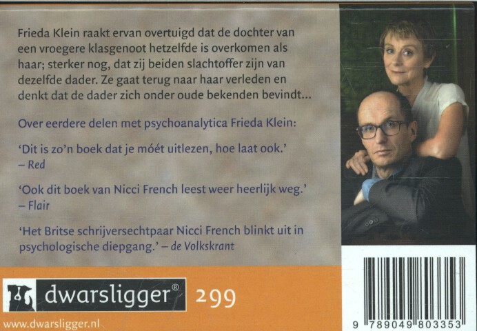 Frieda Klein 4 - Donderdagskinderen achterkant