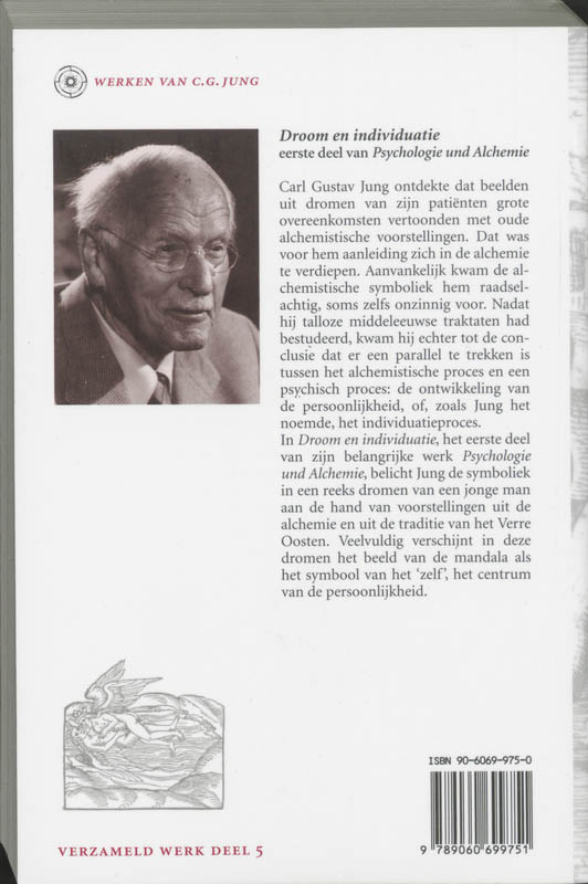 Droom en individuatie / Verzameld werk C.G. Jung / 5 achterkant