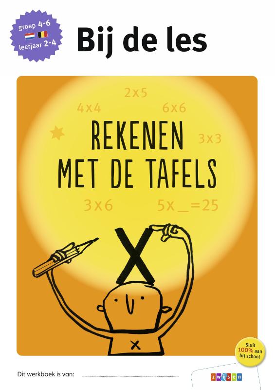Bij de les  -  Rekenen met de tafels groep 4-6 - leerjaar 2-4