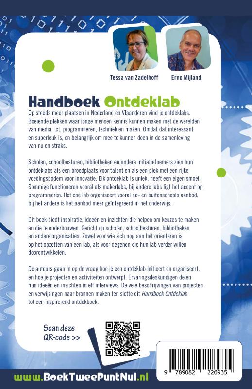 Handboek Ontdeklab achterkant