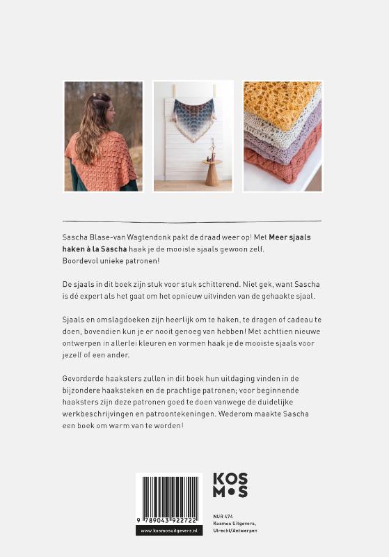 Meer sjaals haken à la Sascha achterkant