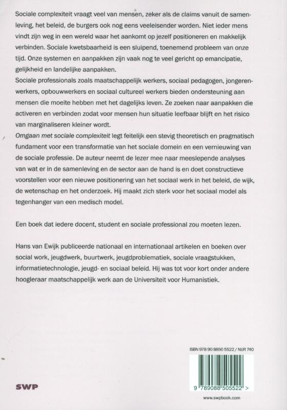 Omgaan met sociale complexiteit achterkant