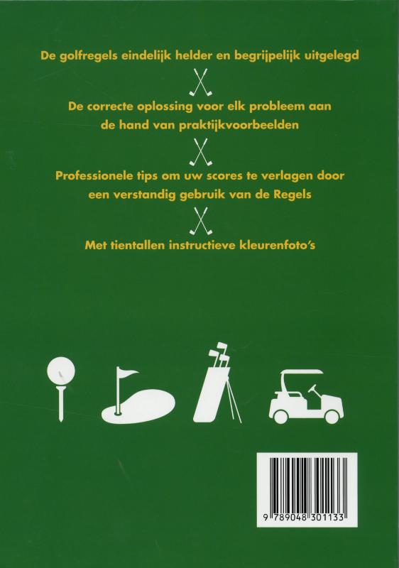 Golfregels achterkant