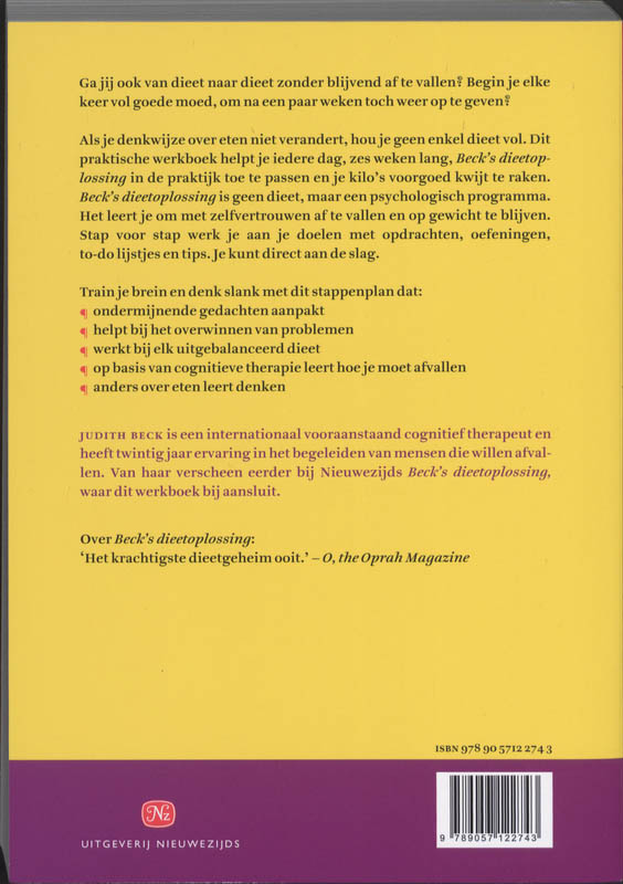 Werkboek slank denken achterkant