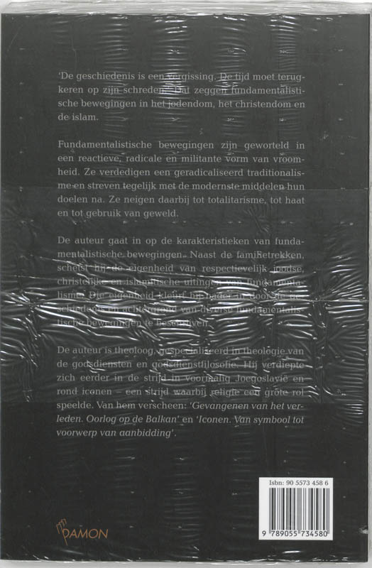 In Naam Van God achterkant