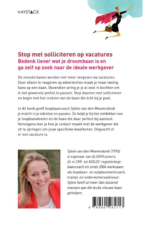 Nooit meer solliciteren achterkant