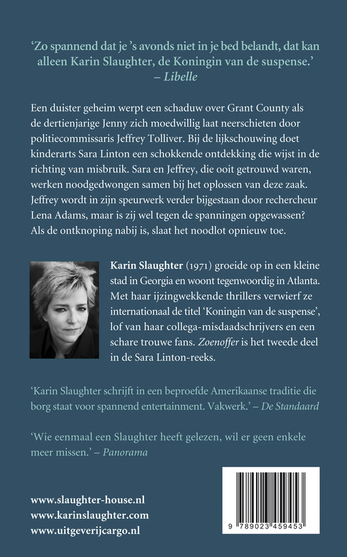 Zoenoffer / Sara Linton achterkant