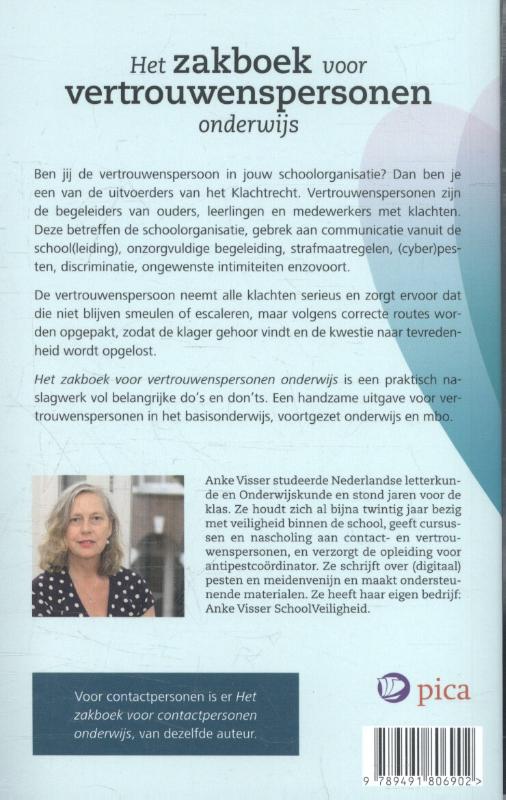 Het zakboek voor vertrouwenspersonen achterkant