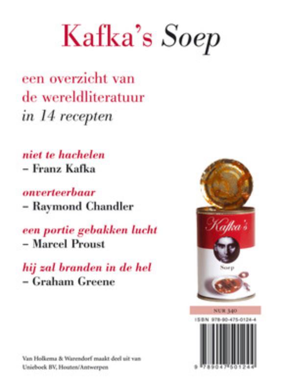 Kafka's Soep achterkant
