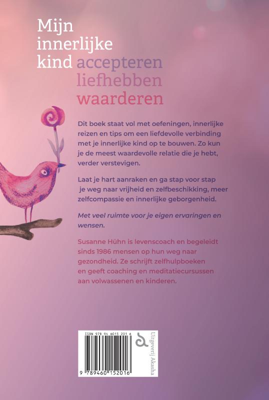 Mijn innerlijke kind – accepteren, liefhebben, waarderen achterkant