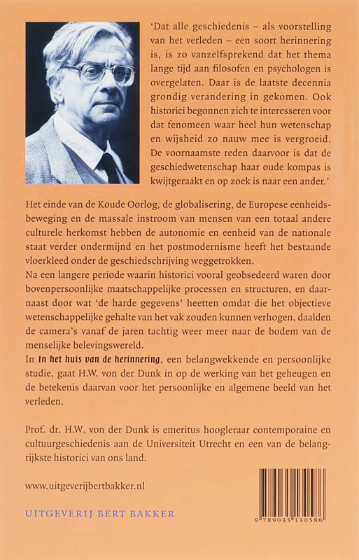 In Het Huis Van De Herinnering achterkant