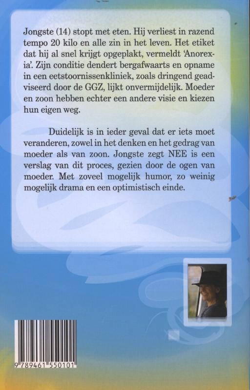 Jongste zegt nee achterkant