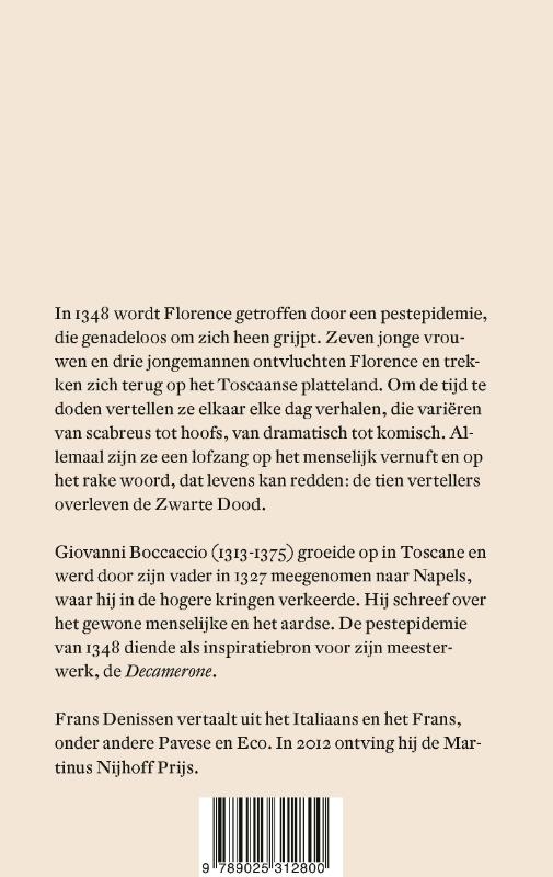 Decamerone achterkant