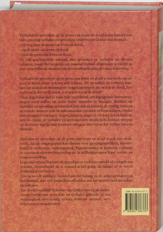 Verhalen en sprookjes op de grens van leven en dood achterkant