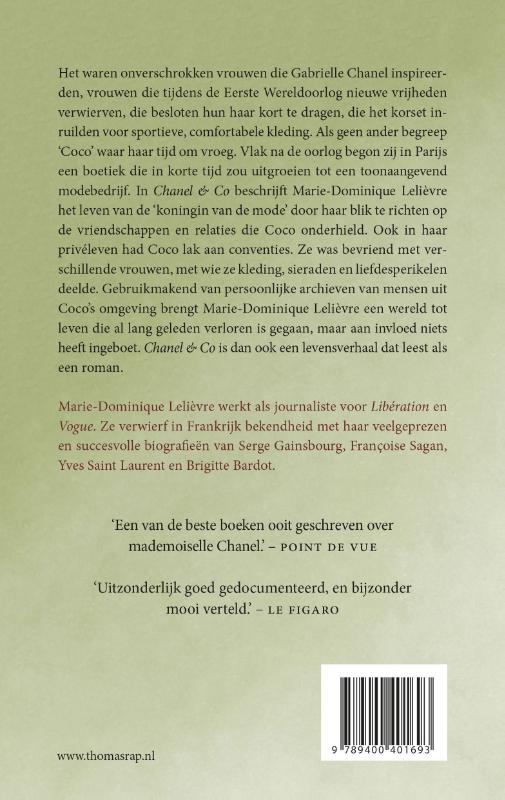 Chanel & Co achterkant