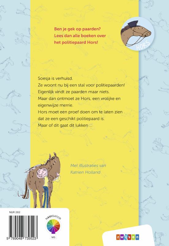 Hoe Hors een politiepaard werd / Hors achterkant