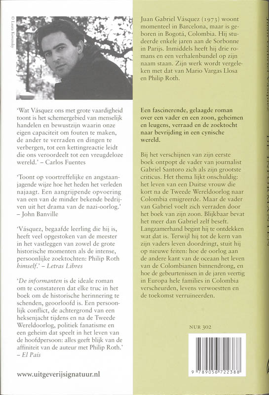 De Informanten achterkant