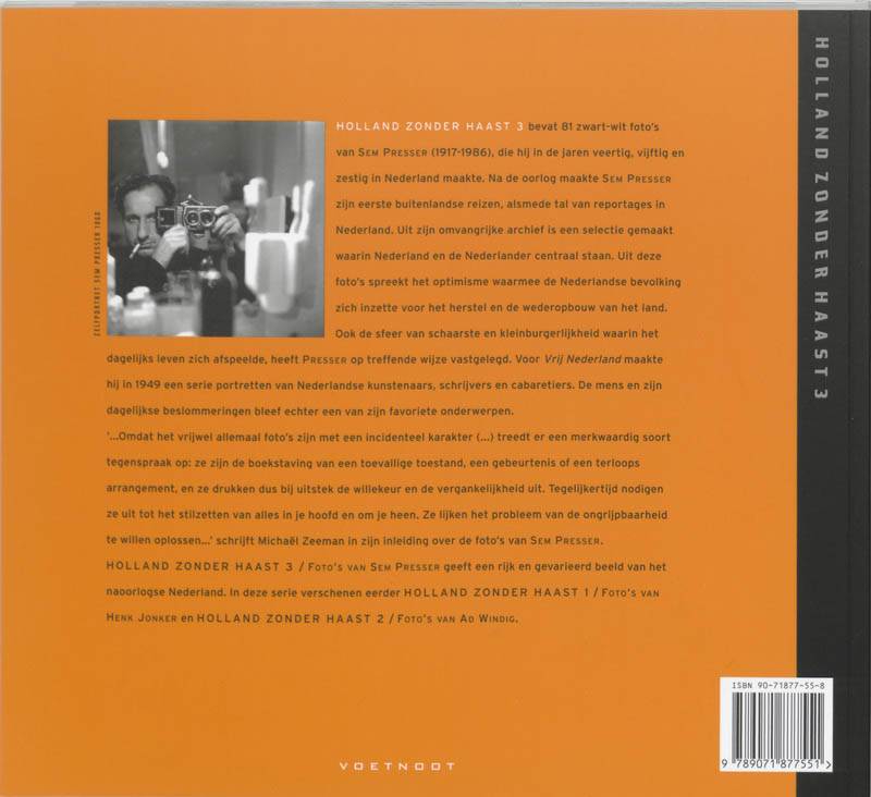 Holland zonder haast / 3 achterkant