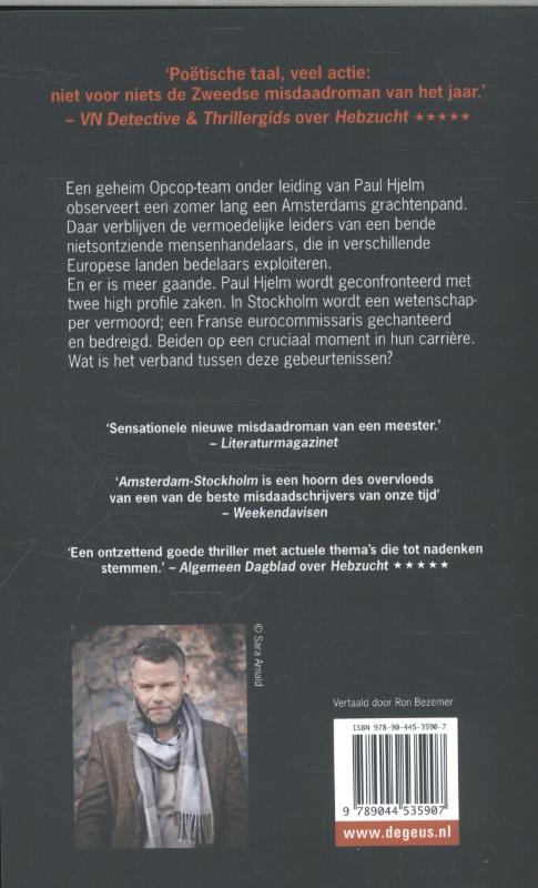 Amsterdam-Stockholm / Opcop / 3 achterkant