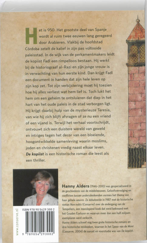 De kopiist achterkant