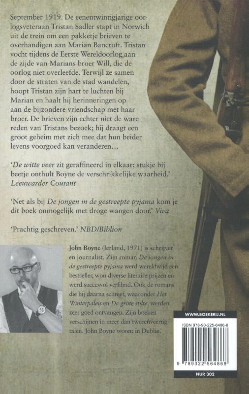 De witte veer achterkant