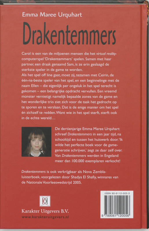 Drakentemmers - E.Maree Urquhart achterkant