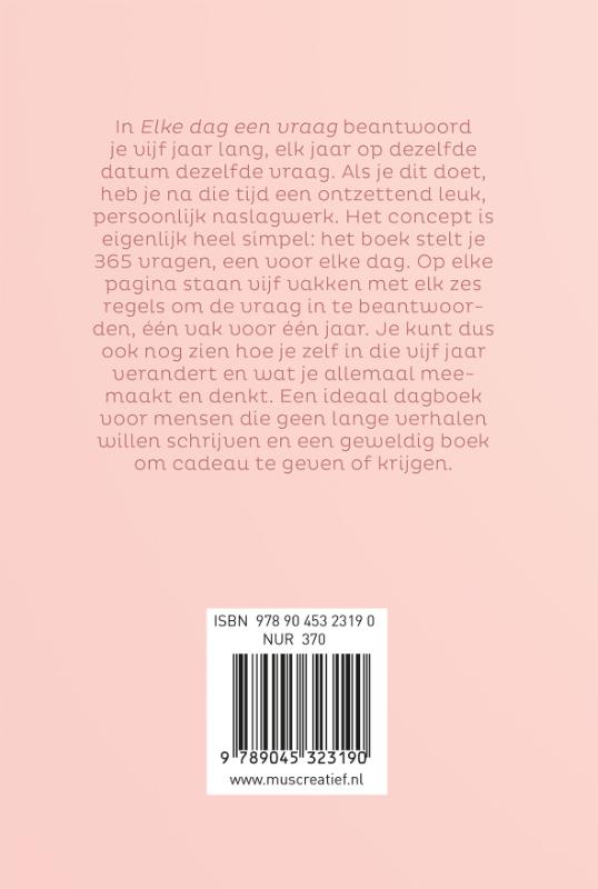 Elke dag een vraag achterkant