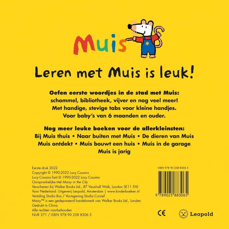 Muis in de stad / Muis achterkant