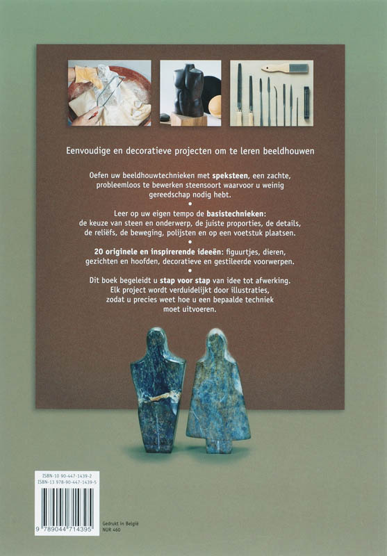 Beeldhouwen in speksteen / Basiscursus achterkant