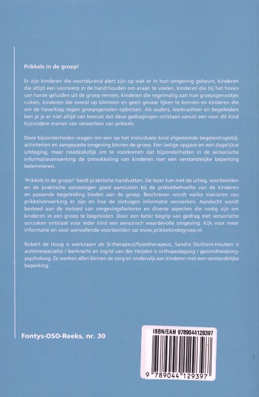 Prikkels in de groep! / Fontys-OSO-Reeks / 30 achterkant