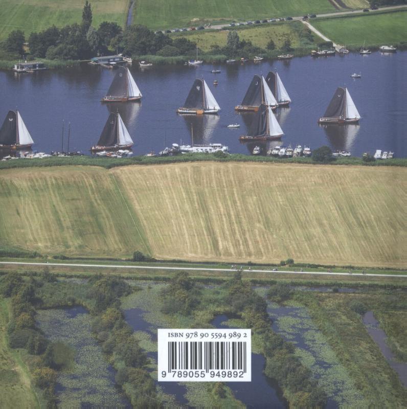 De bovenkant van Nederland achterkant