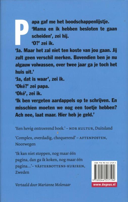 Vader / Mijn strijd / 1 achterkant