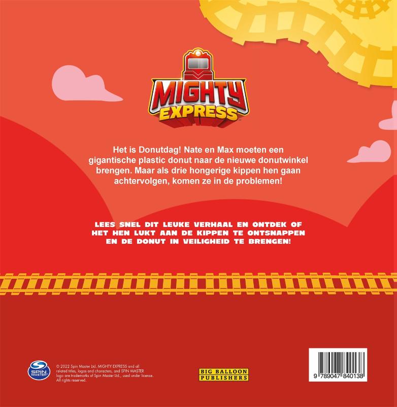 Mighty Express - Donutdag / Mighty Express achterkant