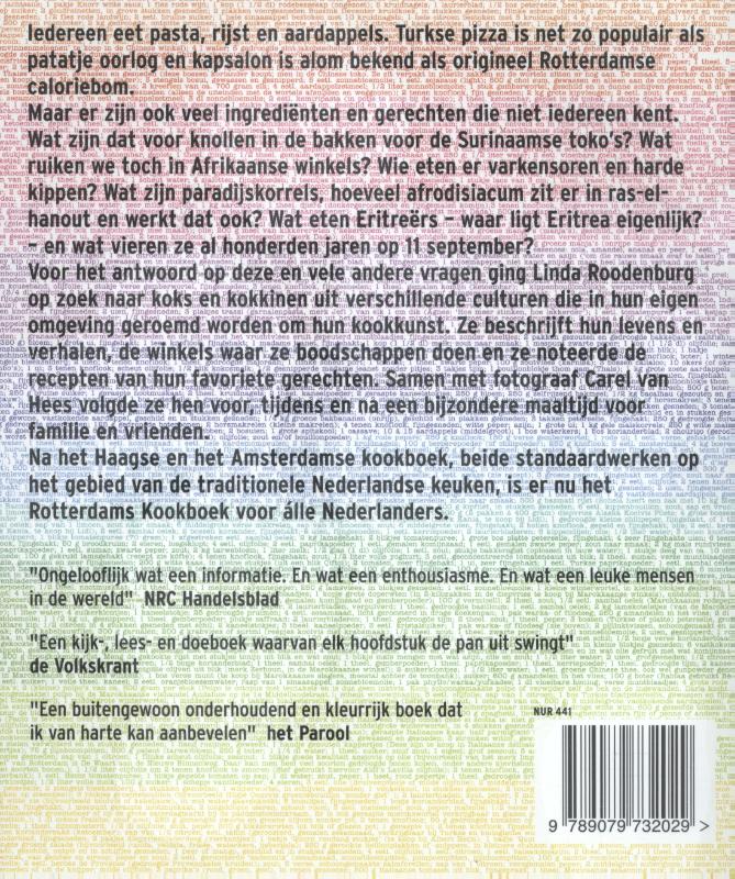 Rotterdams Kookboek achterkant