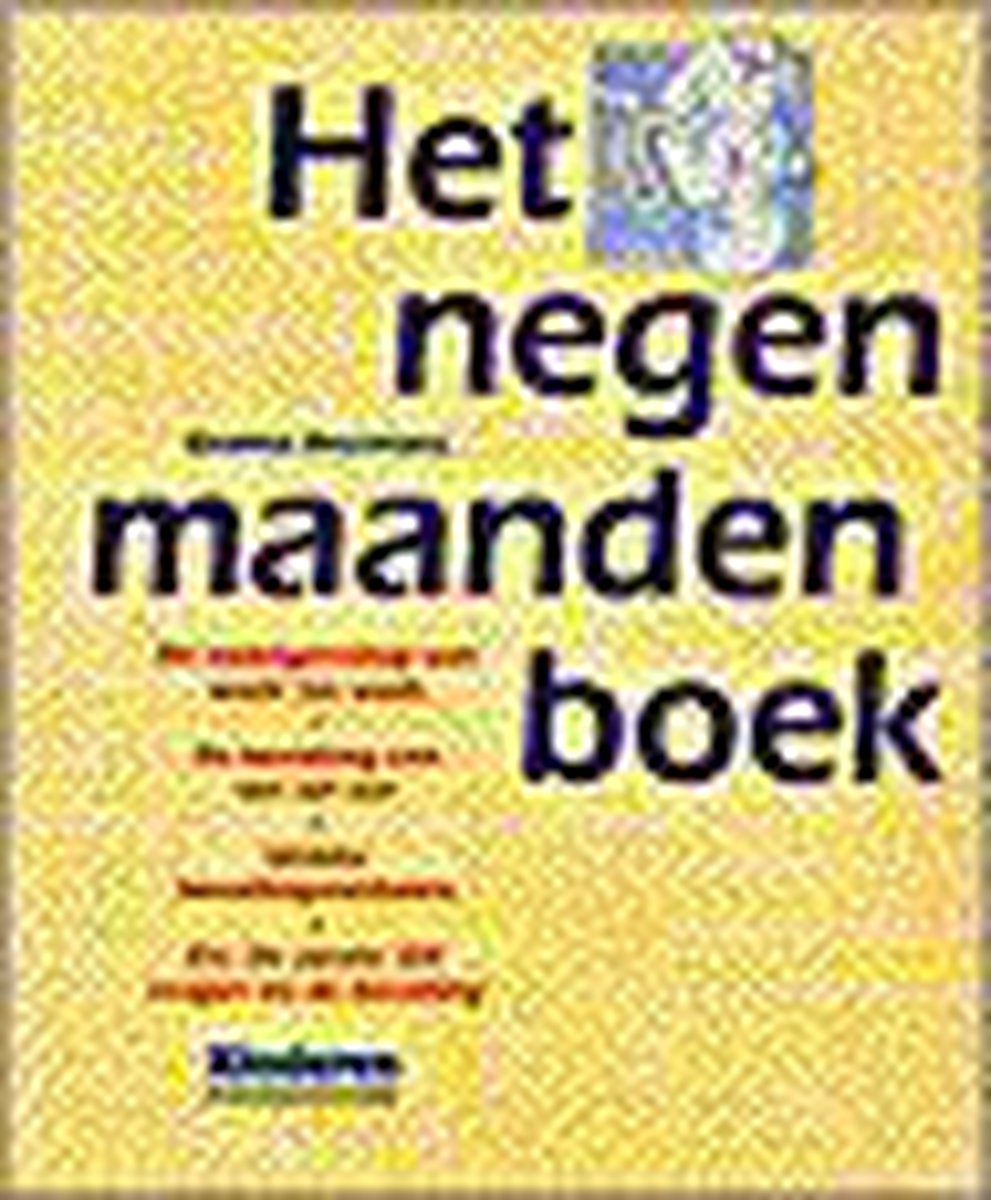 9 MAANDEN BOEK