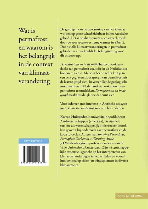 Permafrost nu en in de ijstijd achterkant