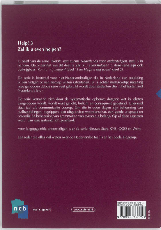 Help! 3 Zal ik u even helpen? achterkant
