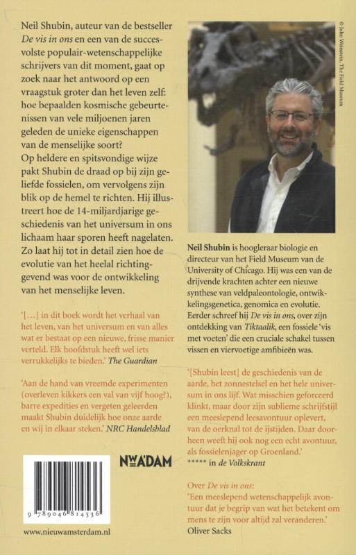 Het heelal in ons achterkant