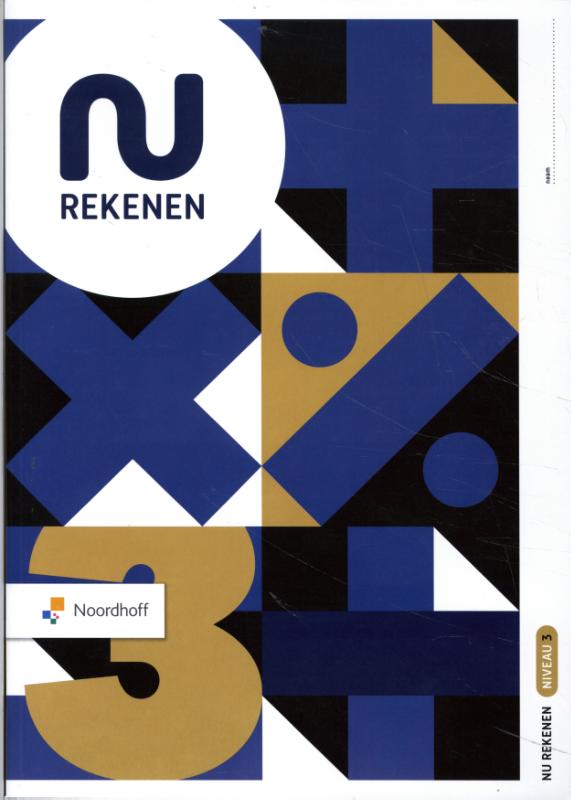 NU Rekenen niveau 3 mbo 2021 leerwerkboek