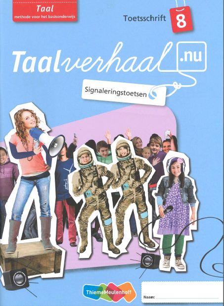Taalverhaal.nu Taal (set 5 ex) Toetsschrift Groep 8