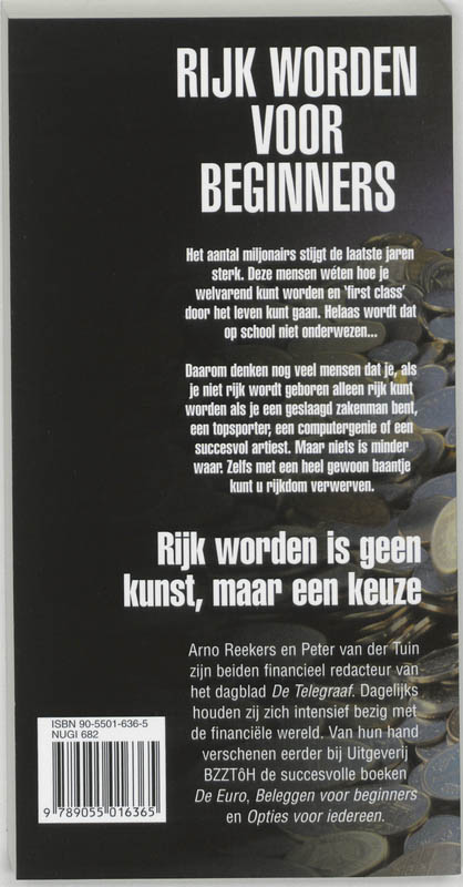 Rijk Worden Voor Beginners achterkant