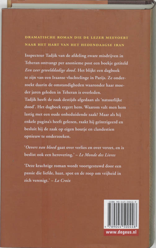 Oevers Van Bloed achterkant