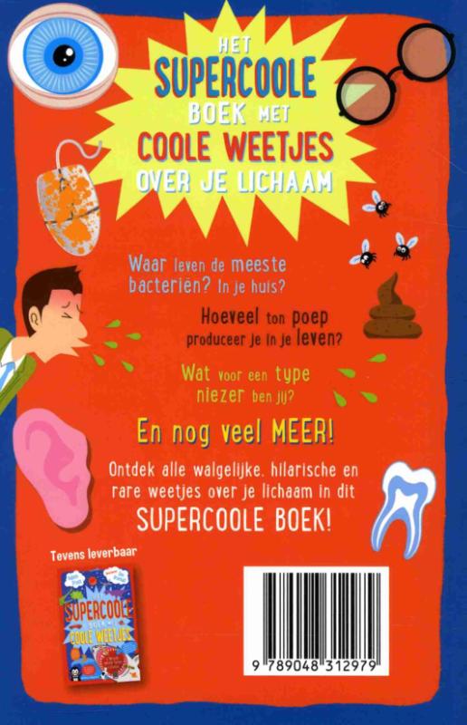 Het supercoole boek met coole weetjes over je lichaam achterkant