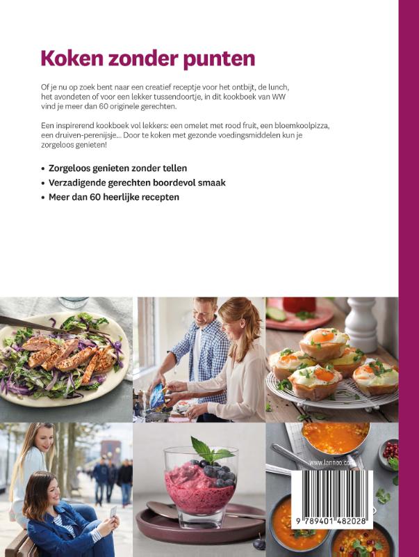 Koken zonder punten achterkant