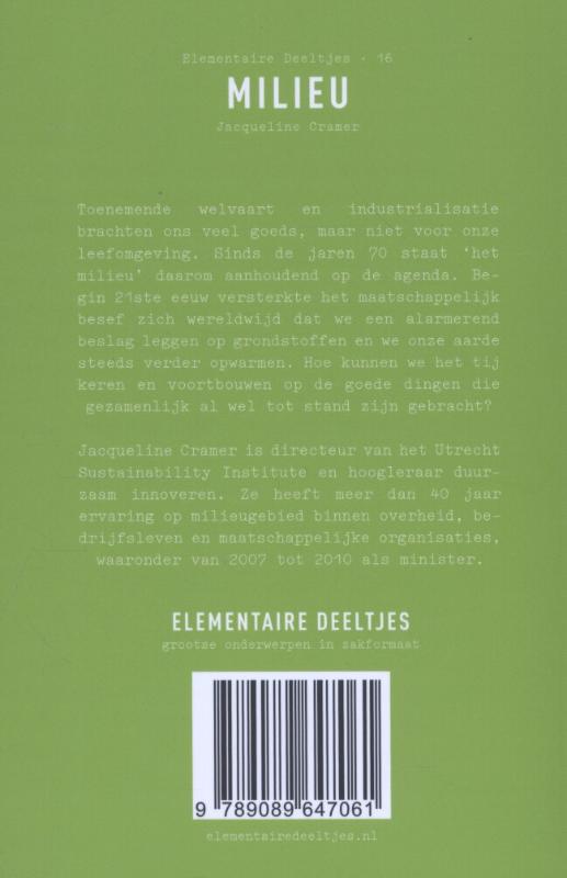 Milieu / Elementaire Deeltjes / 16 achterkant