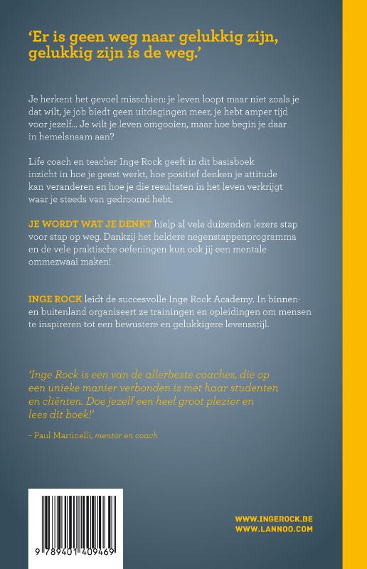 Je wordt wat je denkt achterkant