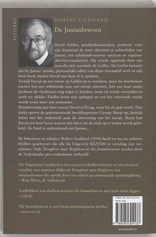 De Juniusbrieven achterkant