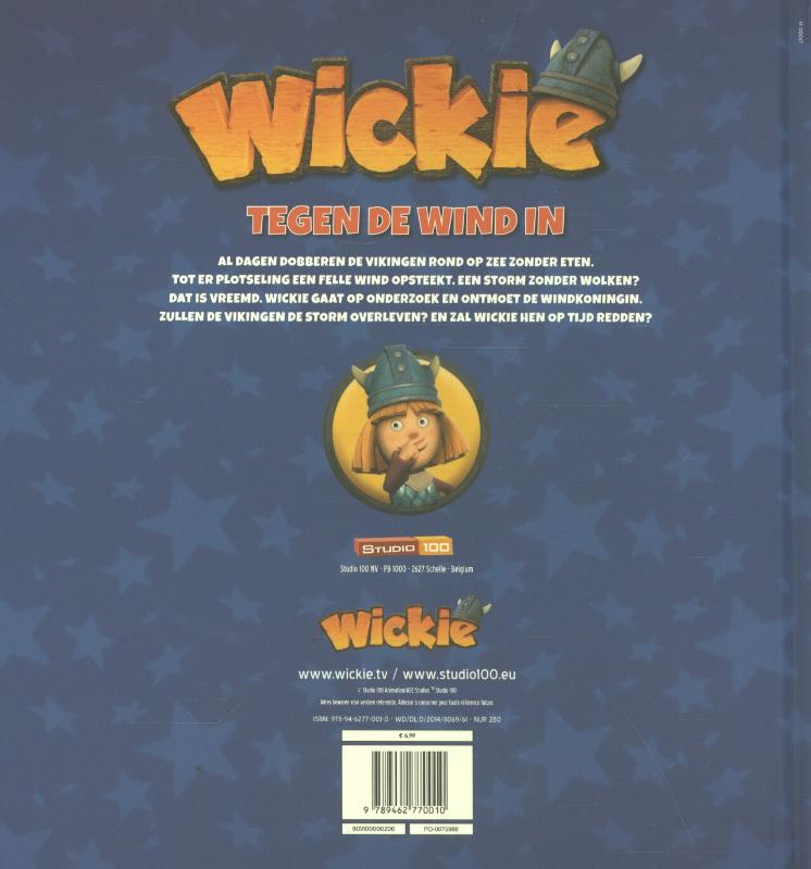 Wickie - Tegen de wind in achterkant