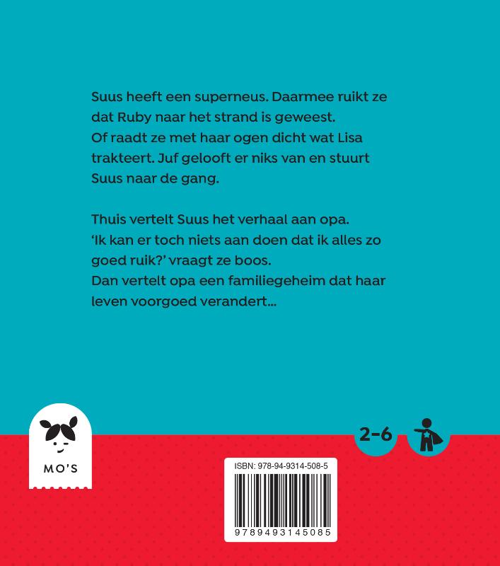 Super Suus in actie / Mo's Daughters Superhero achterkant